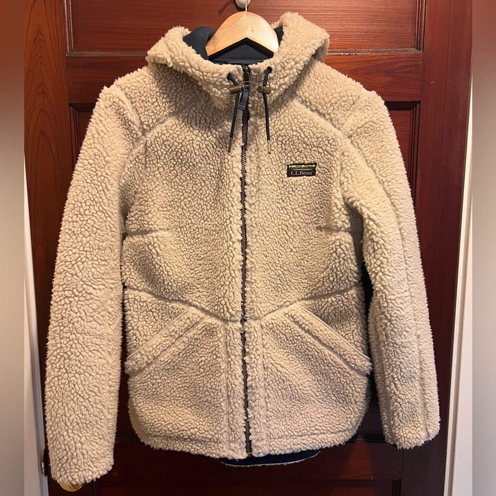 L.L. Bean Mountain Pile Fleece Coat - short version